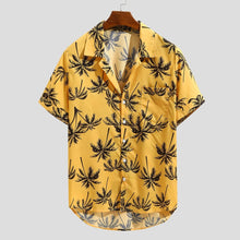 Load image into Gallery viewer, Casual Men's shirt Summer Hawaiian Printed Short sleeve shirt