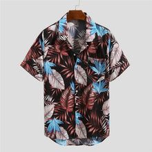 Load image into Gallery viewer, Casual Men's shirt Summer Hawaiian Printed Short sleeve shirt