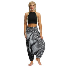 Load image into Gallery viewer, Woman Men Casual Women Thai Harem Trousers Baggy Boho Loose  Aladdin Boho Festival